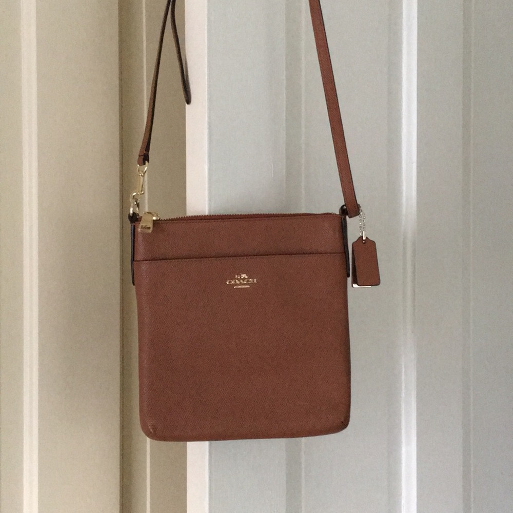 Coach Messenger Crossbody in Crossgrain Leather